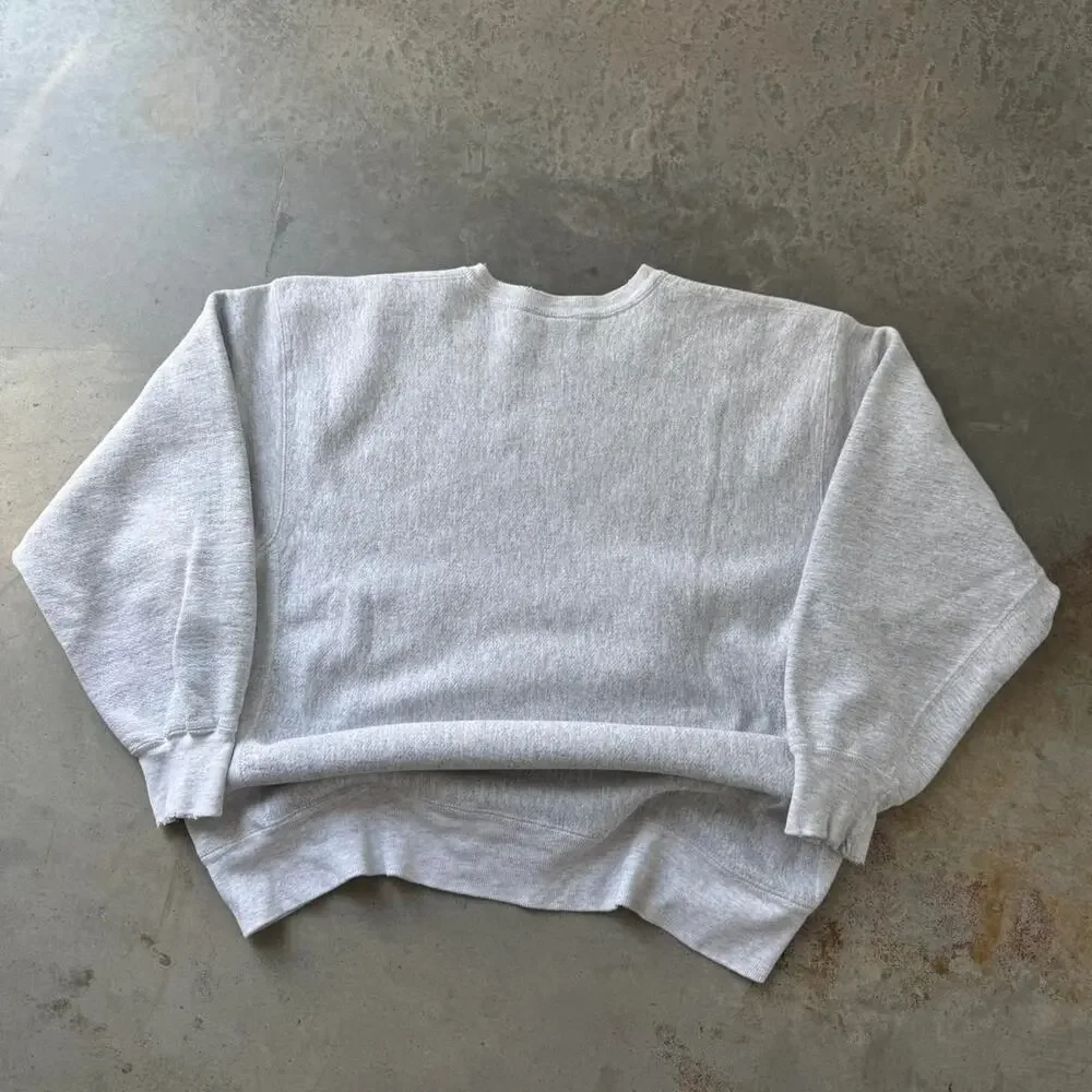 Vintage 90's Eurosport Reverse Weave Style Soccer Crewneck Sweatshirt Size 2XL - Picture 2 of 8